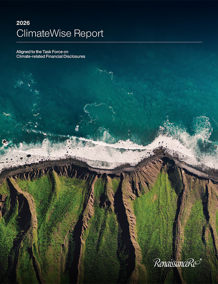 RenaissanceRe-2026-ClimateWise-Report sustainability report